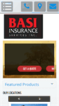 Mobile Screenshot of basiinsurance.com